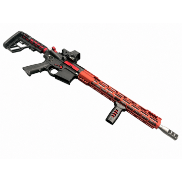 AR15 ARD BIG RED 18 INCH  RIFLE  5.56  COMPLETE