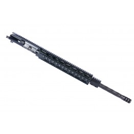 ARD AR15 5.56 STAINLESS SPIRAL BULL IN BLACK THREADED BULL UPPER 20" #SPTB2