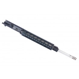 ARD AR15 5.56 STAINLESS STR. FLUTED THREADED BULL UPPER 20" #SST20