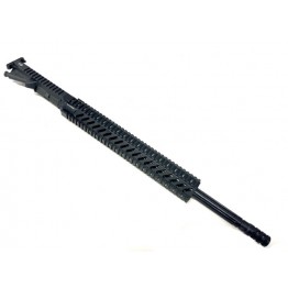 ARD AR15 5.56 STAINLESS STR.FLUTED IN BLACK BULL COMPLETE UPPER 20 INCH #BST20