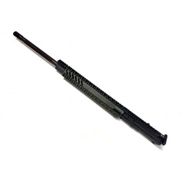 ARD AR15 5.56 STAINLESS IN BLACK THREADED BULL UPPER 24" #VTB24