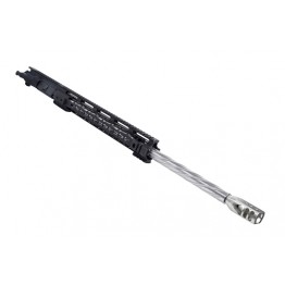 ARD AR15 5.56 STAINLESS SPIRAL FLUTED THREADED BULL UPPER 24" #VT44
