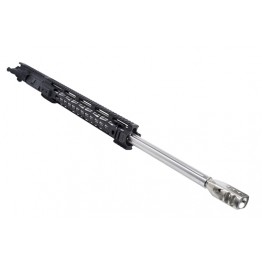 ARD AR15 5.56 STAINLESS STR. FLUTED THREADED BULL UPPER 24" #VT55