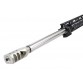 ARD AR15 5.56 STAINLESS STR. FLUTED THREADED BULL UPPER 24" #VT55