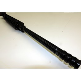 ARD AR15 5.56 STAINLESS TR. FLUTED IN BLACK THREADED BULL UPPER 24" #VTB55