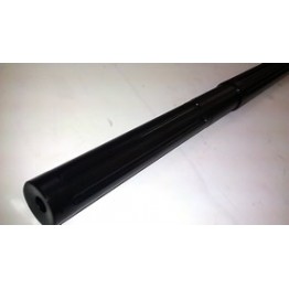 ARD AR15 5.56 STAINLESS IN BLACK STR. FLUTED  BULL 1-9 TWIST BARREL 16 " #B008