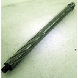 ARD AR15 5.56 STAINLESS SPIRAL FLUTED THREADED  BULL 1-8 TWIST BARREL 24 " #ST25