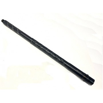 ARD LR 308 STAINLESS IN BLACK  DIAMOND  FLUTED THREADED BULL 1-10 TWIST BARREL 20 " #DFB308