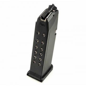 MAGAZINE FOR GLOCK 19 MAGAZINE 9MM  15 RD BLACK  #19GLKM