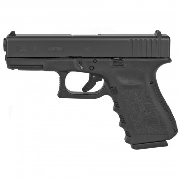 Glock, 19 Gen3, Striker Fired, Semi-automatic, Polymer Frame Pistol, Compact, 9MM, 4.02" Barrel, 15 rd magazine #G1915AUT
