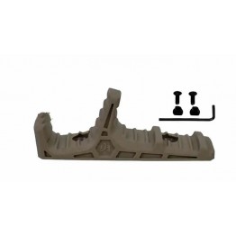 TACTICAL TAN PPG NYLON VERTICAL HANDLE  HAND STOP BRACKET FOR  M LOCK  KEY RAIL SYSTEMS #TANTE3