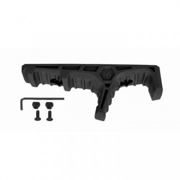 TACTICAL BLACK PPG NYLON VERTICAL HANDLE  HAND STOP BRACKET FOR  M LOCK  KEY RAIL SYSTEMS #BLKTE3