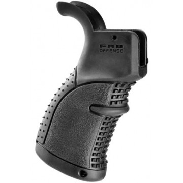  FAB DEFENSE RUBBERIZED GRIP BLACK #AGRB