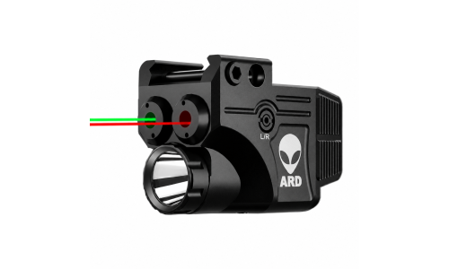 ARD Dual Red Green Laser Sight With Tactical Flashlight Light #MLM22