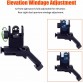 45 DEGREE SIGHTS Low Profile Flip Up Front and Rear  Sight Set  #45DF