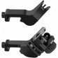 45 DEGREE SIGHTS Low Profile Front and Rear  Sight Set  #AR45