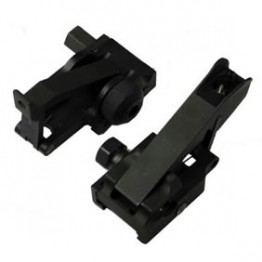Low Profile Flip Up Front and Rear  Sight Set  #DP20