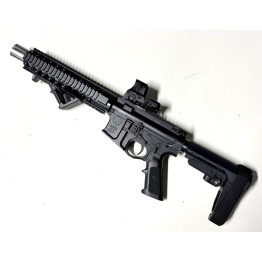 AR15 ARD 4 INCH  9MM PISTOL  COMPLETE WITH SILENCER AR15 #ARD9ACS