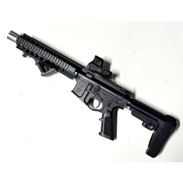 AR15 ARD 4 INCH  9MM PISTOL  COMPLETE WITH SILENCER AR15 #ARD9ACS
