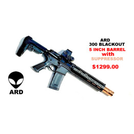 ARD AR15 300 BLACKOUT  WITH  SUPPRESSOR  #ARDTC300